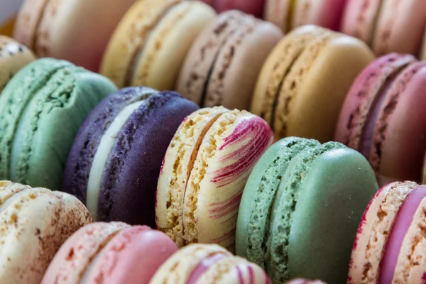 Klasik Fransızca macaroons — Stok fotoğraf