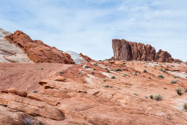 Údolí ohně, nevada — Stock fotografie