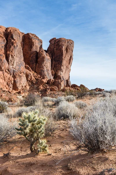 Dolina Ognia, Nevada — Zdjęcie stockowe