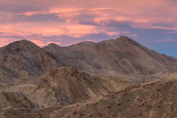 Zachód słońca w southern Nevada — Zdjęcie stockowe