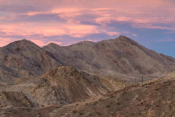 Zachód słońca w southern Nevada — Zdjęcie stockowe