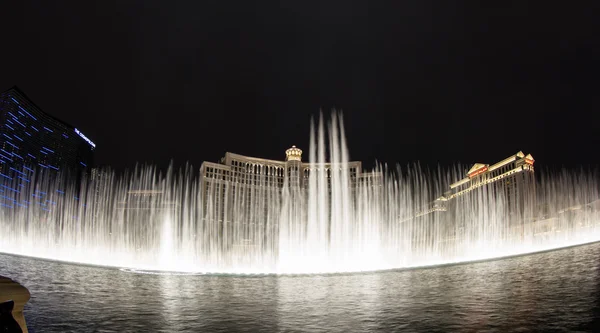 Bellagio fountain show — Stock Photo, Image