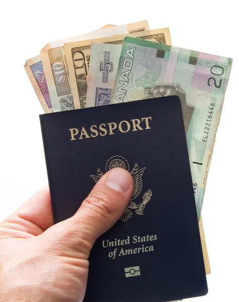 米国からのパスポート — ストック写真