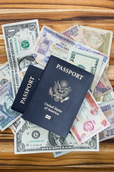 Amerikan pasaportu — Stok fotoğraf