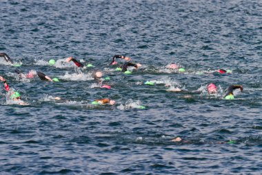 Coeur d'Alene Ironman Yüzme olay