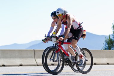 Coeur d'Alene Ironman Bisiklete binme olay
