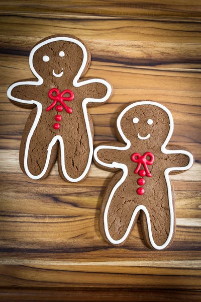 Gingerbread man cookies — Stock Photo, Image