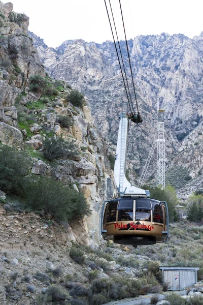 Letecká tramvaj Palm Springs — Stock fotografie