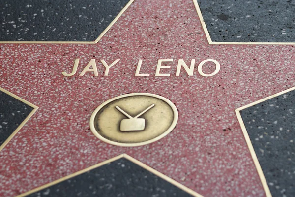 杰 · 雷诺的好莱坞明星 — 图库照片
