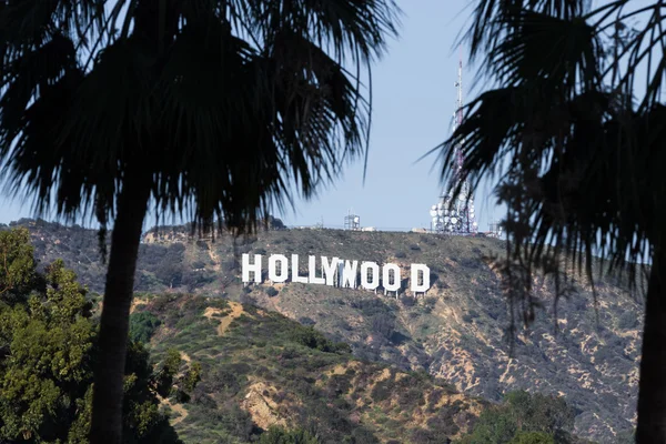 Hollywood-merkki — kuvapankkivalokuva
