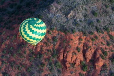 Sıcak hava balon ride Sedona'daki