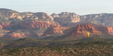Sıcak hava balon ride Sedona'daki