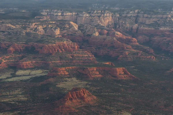 Luftfoto af Sedona Arizona - Stock-foto