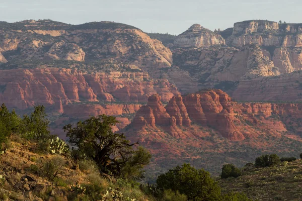 Sedona Arizona havadan görünümü — Stok fotoğraf