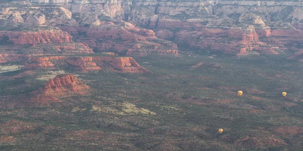 Luftaufnahme von sedona arizona — Stockfoto