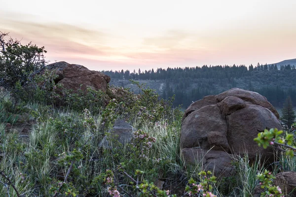 Sonnenaufgang in den sierras — Stockfoto