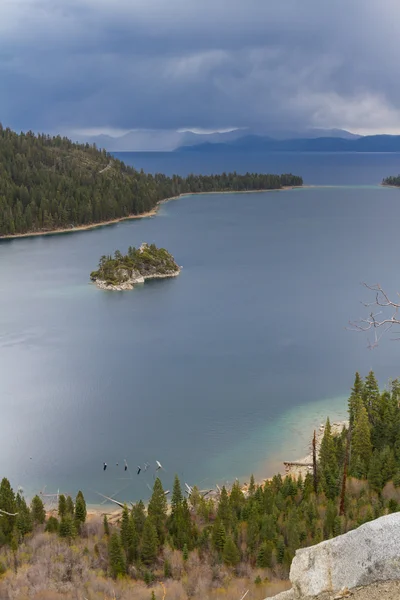 Fannette острова, Lake Tahoe — стокове фото