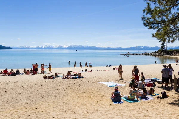 Spring Break, Lake Tahoe — стокове фото