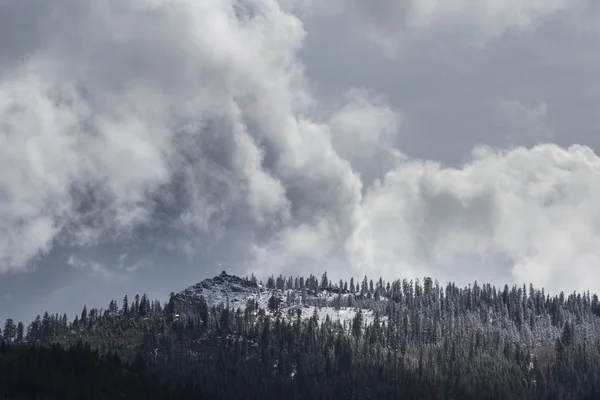 Schnee in den Bergen — Stockfoto