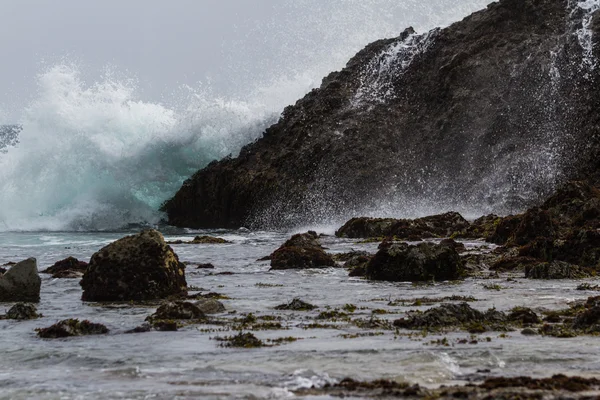 Espirro de onda — Fotografia de Stock