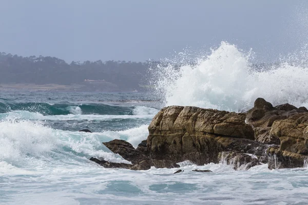 Ondas em colapso — Fotografia de Stock