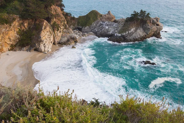 Cascada costera, California — Foto de Stock