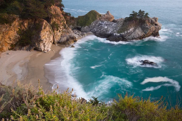 Cascada costera, California — Foto de Stock