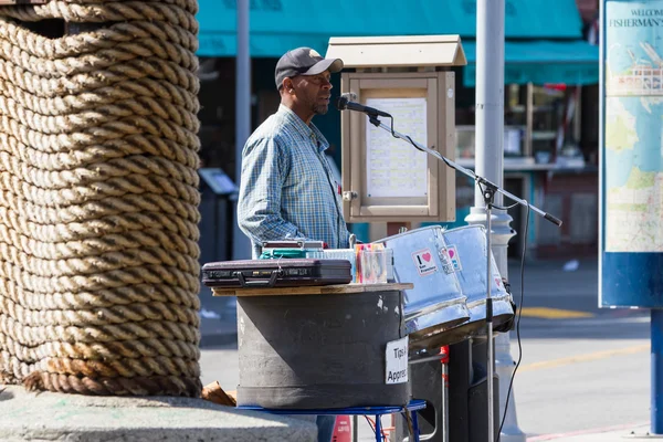 Street performance — Stock Photo, Image