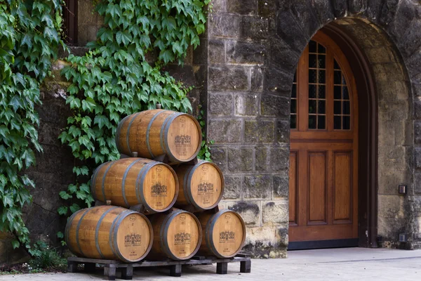Chateau Montelena wine barels — Stock Photo, Image