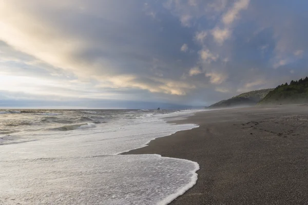 孤独的海滩 — 图库照片