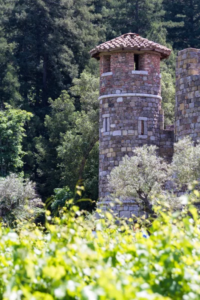 Napa Valley hrad — Stock fotografie