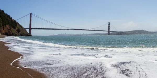 Ponte portão dourado — Fotografia de Stock