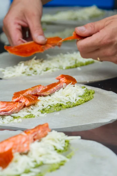 Preparación de alimentos — Foto de Stock