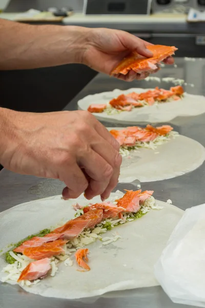 Food preparation — Stock Photo, Image