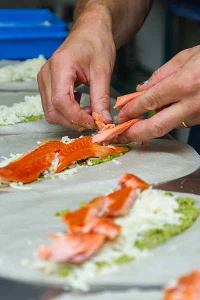 Preparación de alimentos — Foto de Stock