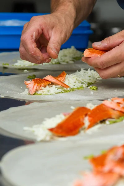 Preparación de alimentos — Foto de Stock