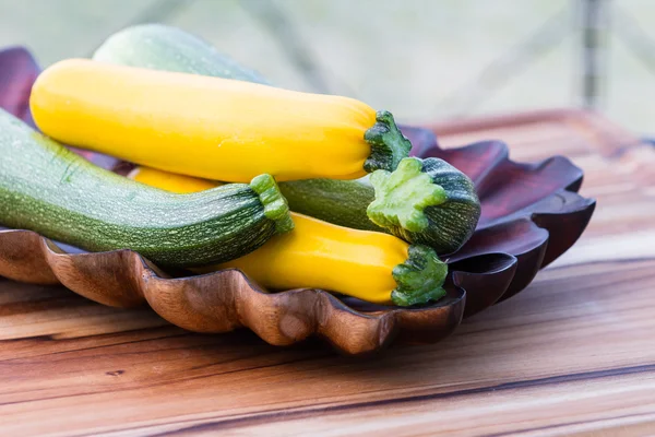 Fresh organic zucchini — Stock Photo, Image