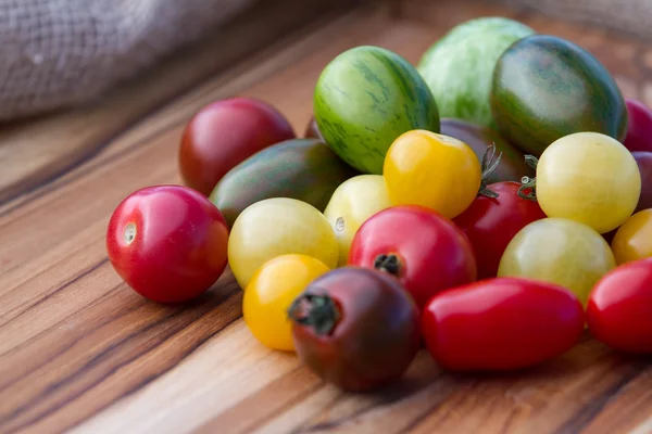 Heirloom tomatenrassen — Stockfoto