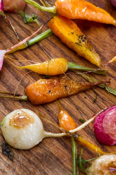 Roasted garden vegetables — Stock Photo, Image