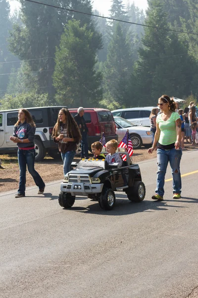 El desfile en Prospect Oregon — Foto de Stock