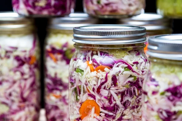 Fermented or cultured vegetables — Stock Photo, Image