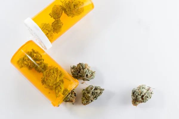 Cannabis Indica Bud (voor medicinale doeleinden) — Stockfoto
