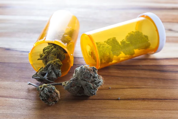 Medizinisches Cannabis oder Marihuana — Stockfoto