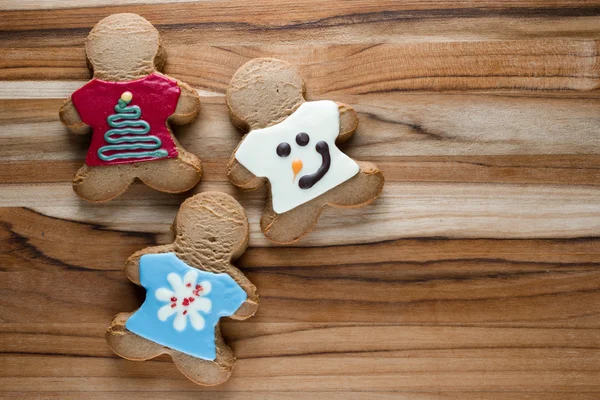 Biscoitos de gengibre de férias — Fotografia de Stock