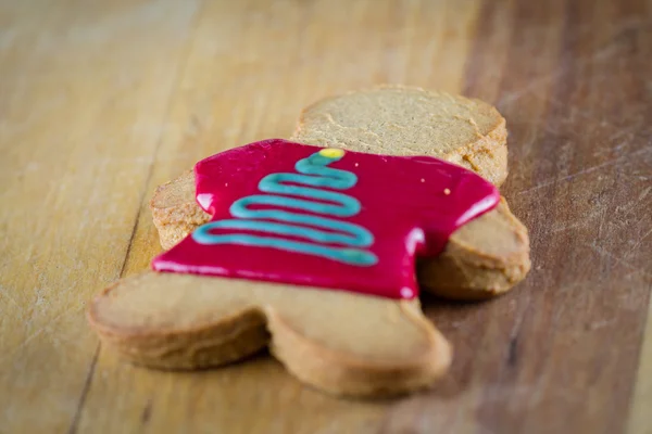 Holiday gingerbread cookies — Stock Photo, Image