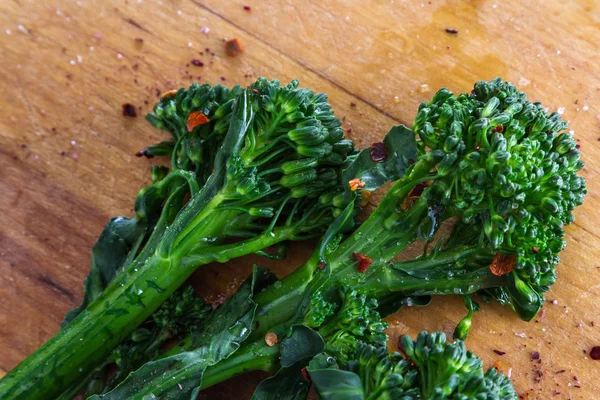 Friss párolt broccolini — Stock Fotó