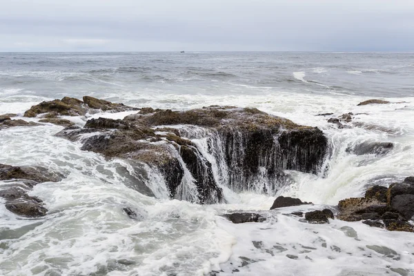 Thor 's Well, Oregon Coast —  Fotos de Stock