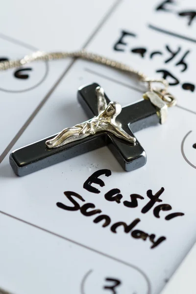 Easter Sunday Scheduled — Stock Photo, Image