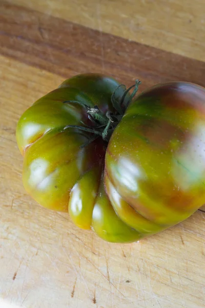 Organiczny scheda pomidor — Zdjęcie stockowe