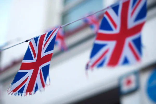 Great British Union Jack Bandiere Bunting — Foto Stock